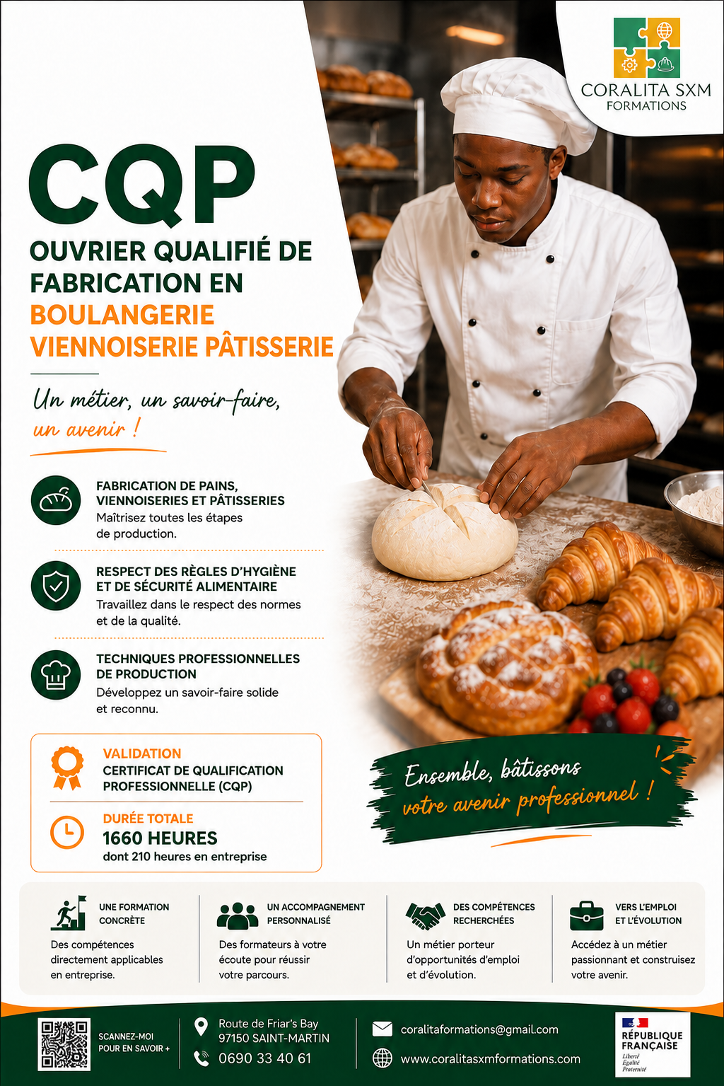 CQP Ouvrier qualifié de fabrication en BVP — CORALITA SXM FORMATIONS